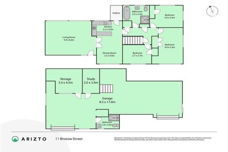 Photo of property in 11 Bristow Street, Saint Johns Hill, Whanganui, 4501