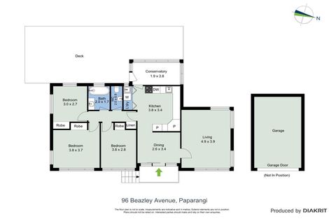 Photo of property in 96 Beazley Avenue, Paparangi, Wellington, 6037