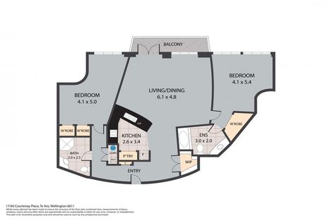 Photo of property in 17/60 Courtenay Place, Te Aro, Wellington, 6011