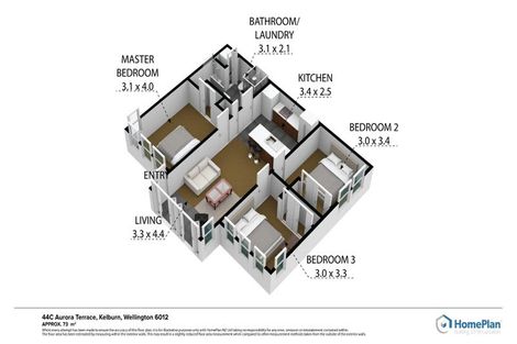 Photo of property in 44 Aurora Terrace, Kelburn, Wellington, 6012