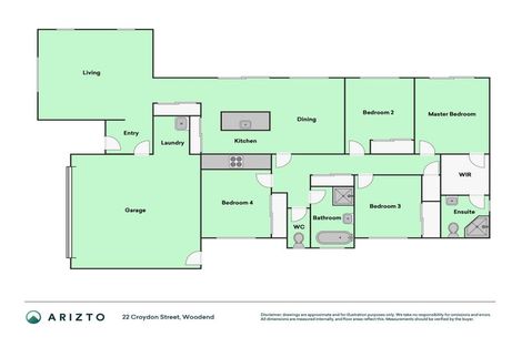 Photo of property in 22 Croydon Street, Woodend, 7610