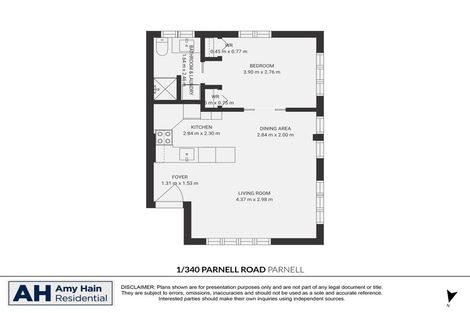 Photo of property in 1/340 Parnell Road, Parnell, Auckland, 1052