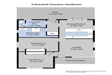 Photo of property in 2 Riverpark Crescent, Henderson, Auckland, 0610