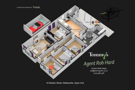 Photo of property in 43 Seddon Street, Wallaceville, Upper Hutt, 5018