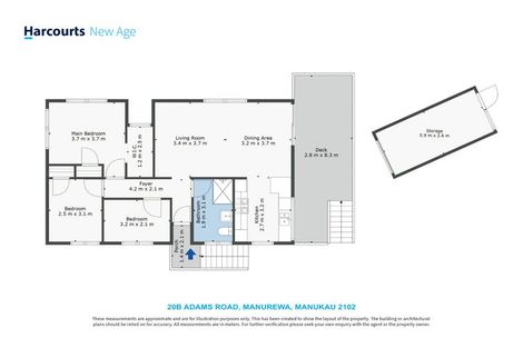 Photo of property in 20b Adams Road, Manurewa, Auckland, 2102