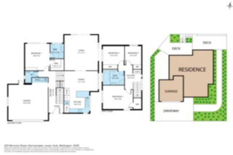 Photo of property in 201 Miromiro Road, Normandale, Lower Hutt, 5010