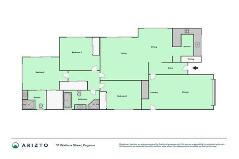 Photo of property in 37 Waituna Street, Pegasus, 7612