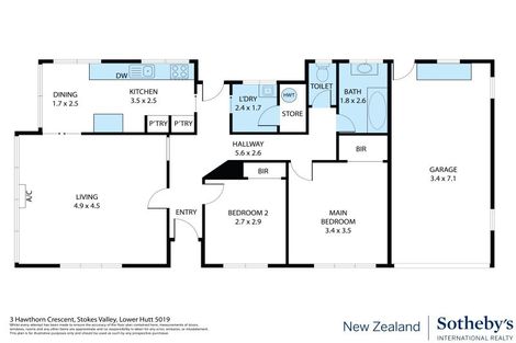 Photo of property in 3 Hawthorn Crescent, Stokes Valley, Lower Hutt, 5019