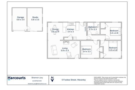 Photo of property in 5 Fookes Street, Waverley, 4510