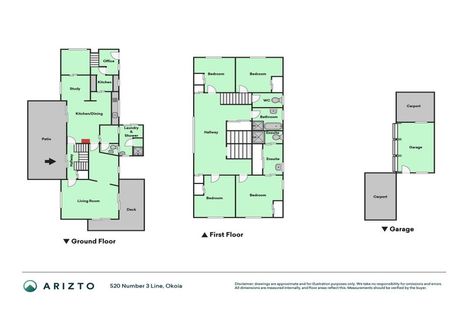 Photo of property in 520 No 3 Line, Okoia, Whanganui, 4582