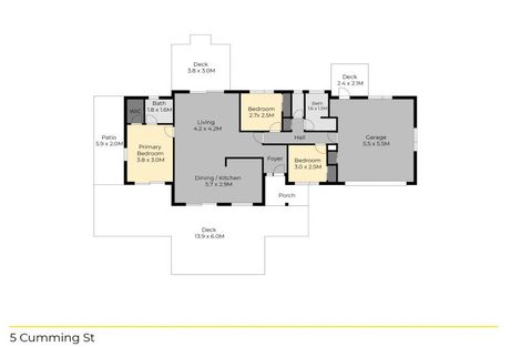 Photo of property in 5 Cumming Street, Okato, 4335