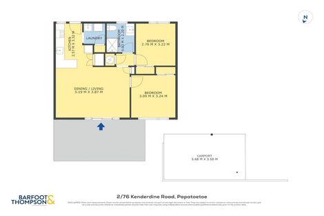 Photo of property in 2/76 Kenderdine Road, Papatoetoe, Auckland, 2025