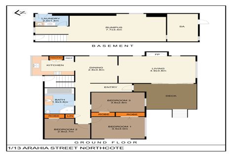 Photo of property in 1/13 Arahia Street, Northcote, Auckland, 0627