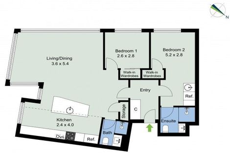 Photo of property in Vsp South, 301/168 Victoria Street, Te Aro, Wellington, 6011