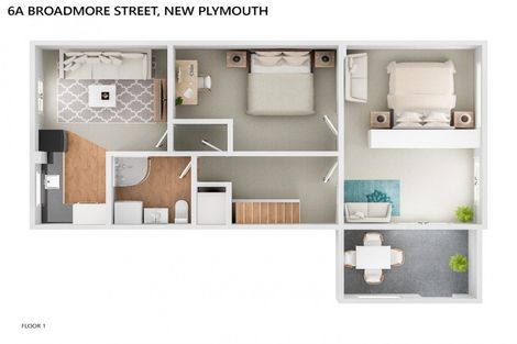 Photo of property in 6a Broadmore Street, Vogeltown, New Plymouth, 4310