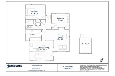 Photo of property in 4 West Way, Durie Hill, Whanganui, 4500