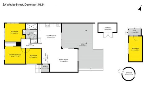 Photo of property in 2a Wesley Street, Devonport, Auckland, 0624