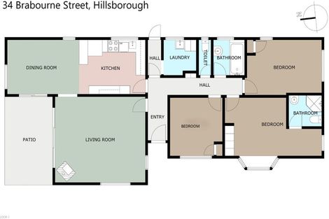 Photo of property in 34 Brabourne Street, Hillsborough, Christchurch, 8022