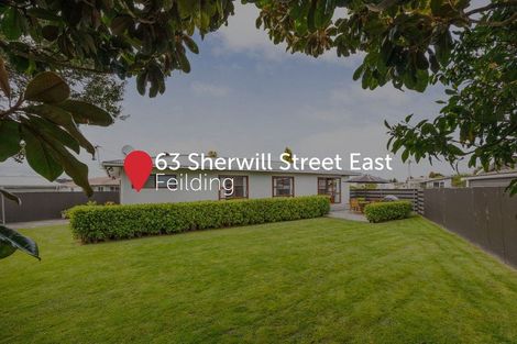 Photo of property in 63 Sherwill Street, Feilding, 4702