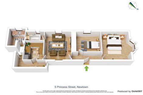 Photo of property in 5 Princess Street, Newtown, Wellington, 6021