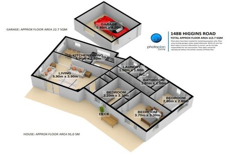 Photo of property in 148b Higgins Road, Frankton, Hamilton, 3204