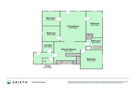 Photo of property in 23 Oxford Street, Waikari, 7420