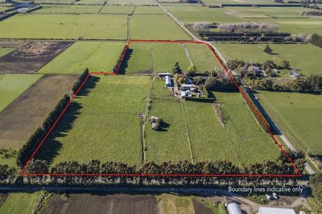 Photo of property in 320 Brookside & Irwell Road, Leeston, 7682