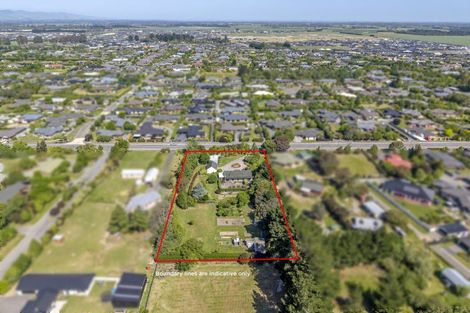 Photo of property in 210 Lowes Road, Rolleston, 7614