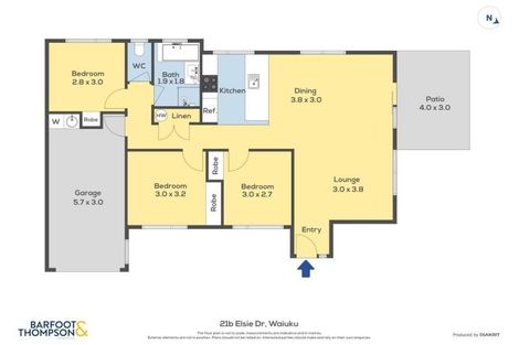 Photo of property in 21b Elsie Drive, Waiuku, 2123