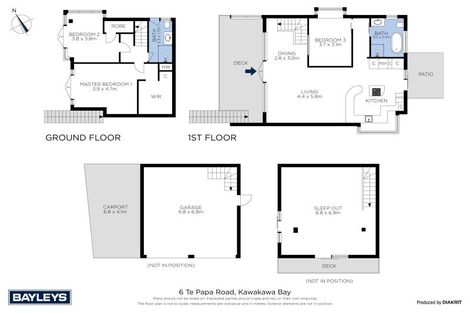 Photo of property in 6 Te Papa Road, Kawakawa Bay, Papakura, 2585