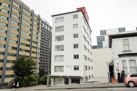 Photo of property in Adelphi Apartments, 183 The Terrace, Wellington Central, Wellington, 6011