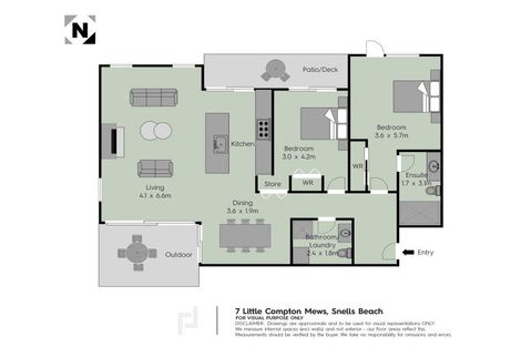 Photo of property in 7 Little Compton Mews, Snells Beach, 0920