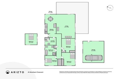 Photo of property in 61 Abraham Crescent, Milson, Palmerston North, 4414