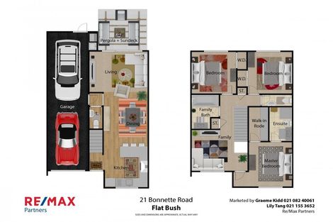 Photo of property in 21 Bonnette Road, Flat Bush, Auckland, 2019