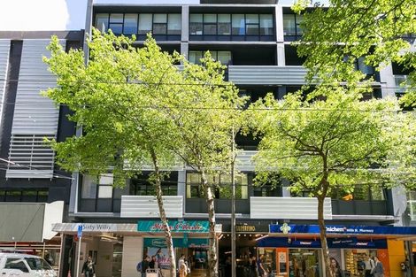 Photo of property in Gerondis Bldg Apartments, 401/60 Willis Street, Wellington Central, Wellington, 6011