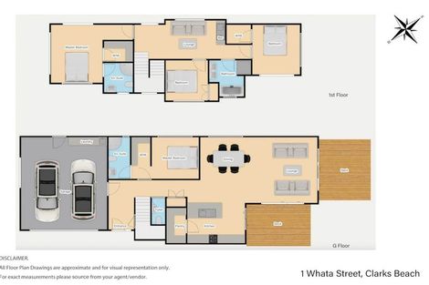 Photo of property in 1 Whata Street, Clarks Beach, 2122