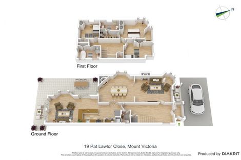 Photo of property in 19 Brougham Street, Mount Victoria, Wellington, 6011