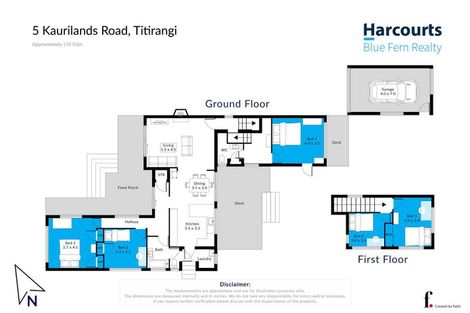 Photo of property in 5 Kaurilands Road, Titirangi, Auckland, 0604