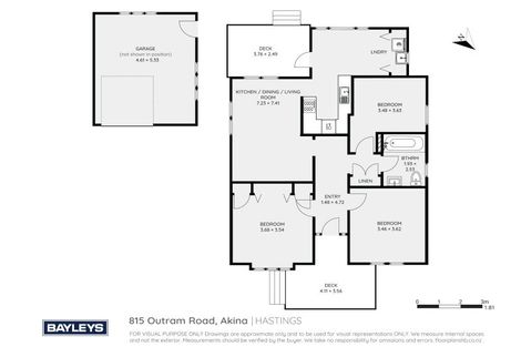 Photo of property in 815 Outram Road, Akina, Hastings, 4122