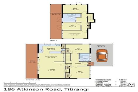 Photo of property in 186 Atkinson Road, Titirangi, Auckland, 0604