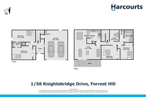 Photo of property in 1/56 Knightsbridge Drive, Forrest Hill, Auckland, 0620