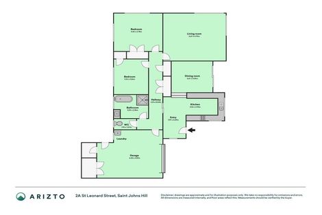 Photo of property in 2a Saint Leonard Street, Saint Johns Hill, Whanganui, 4501