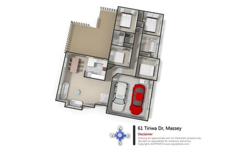 Photo of property in 61 Tiriwa Drive, Massey, Auckland, 0614