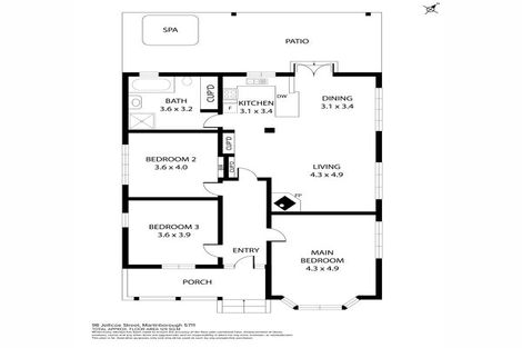 Photo of property in 98 Jellicoe Street, Martinborough, 5711