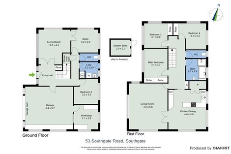Photo of property in 53 Southgate Road, Southgate, Wellington, 6023