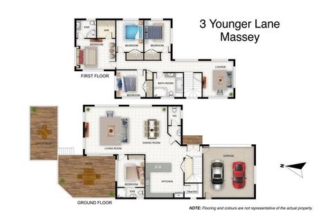 Photo of property in 3 Younger Lane, Massey, Auckland, 0614