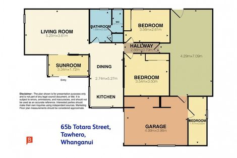 Photo of property in 65b Totara Street, Tawhero, Whanganui, 4501