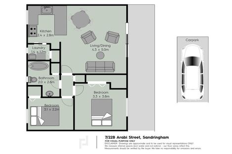 Photo of property in 3/22b Arabi Street, Sandringham, Auckland, 1041