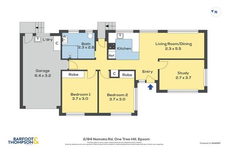 Photo of property in 2/84 Namata Road, One Tree Hill, Auckland, 1061