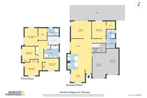 Photo of property in 1 Ambar Ridge Avenue, Massey, Auckland, 0614